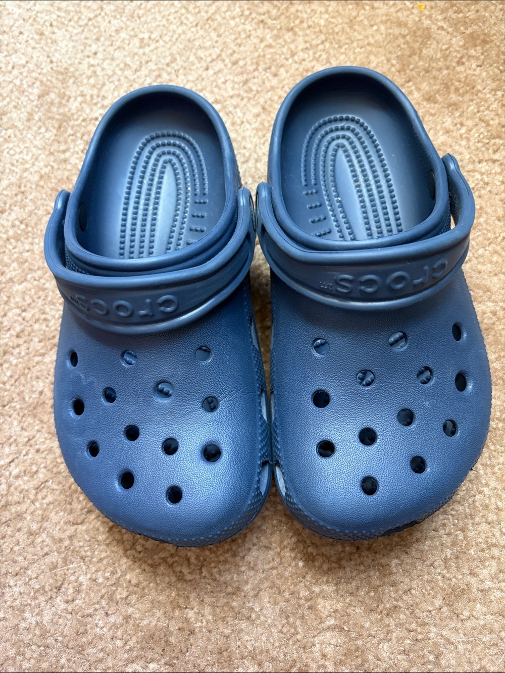 CROCS Kids Classic Clog in Navy